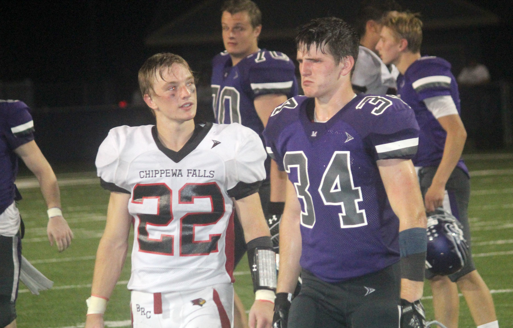 Chi-Hi football at Eau Claire Memorial 9-14-18